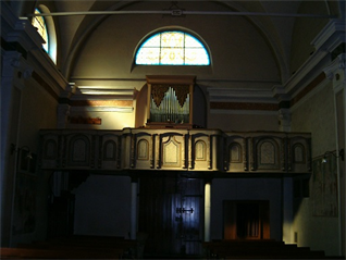 Chiesa Lodrone cantoria